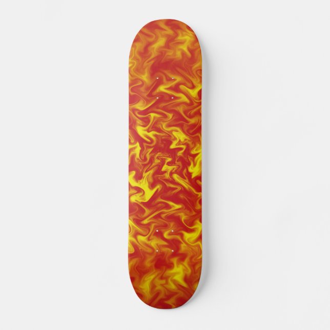 Skateboard Cintas de Fuego (Anverso)