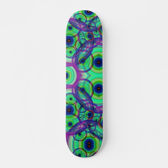 Skateboard círculo (Anverso )