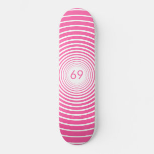 Skateboard Círculos de años - Añade tus colores / número / le