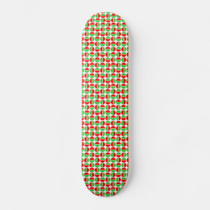 Skateboard Círculos giratorios - Rojo y Verde