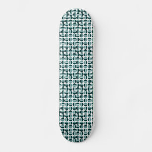 Skateboard Círculos giratorios - Verde oceánico y verde oscur