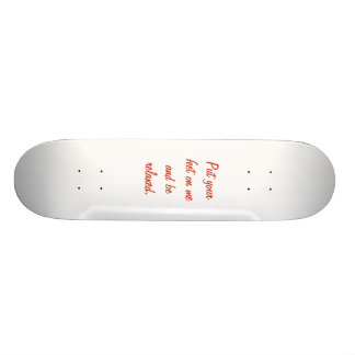Skateboard Cita divertida fresca