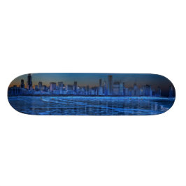 Skateboard Ciudad de hombros amplios y del lago Michigan