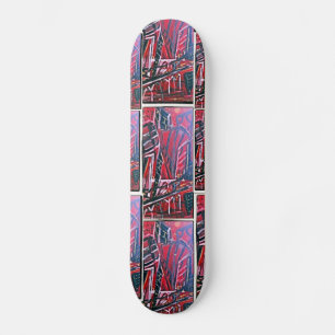 SKATEBOARD CIUDAD PAISAJE DESATENDIDO