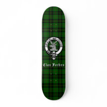 Clan Forbes Tartán y placa Escudo