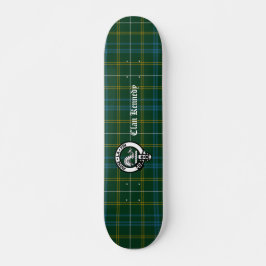 Skateboard Clan Kennedy Escudo Badge & Tartán