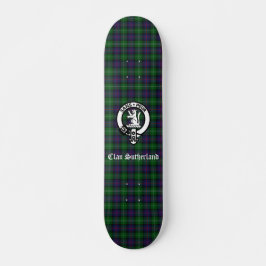 Skateboard Clan Sutherland Escudo y Tartán