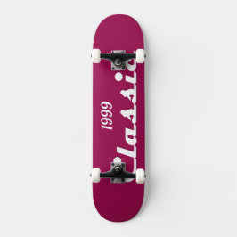 Skateboard Clásico de cumpleaños número 20 de 1999