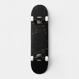 Skateboard Clásico Negro