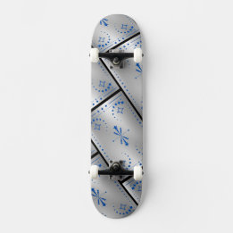 Skateboard Clásico Plateado