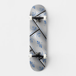 Skateboard Clásico Plateado