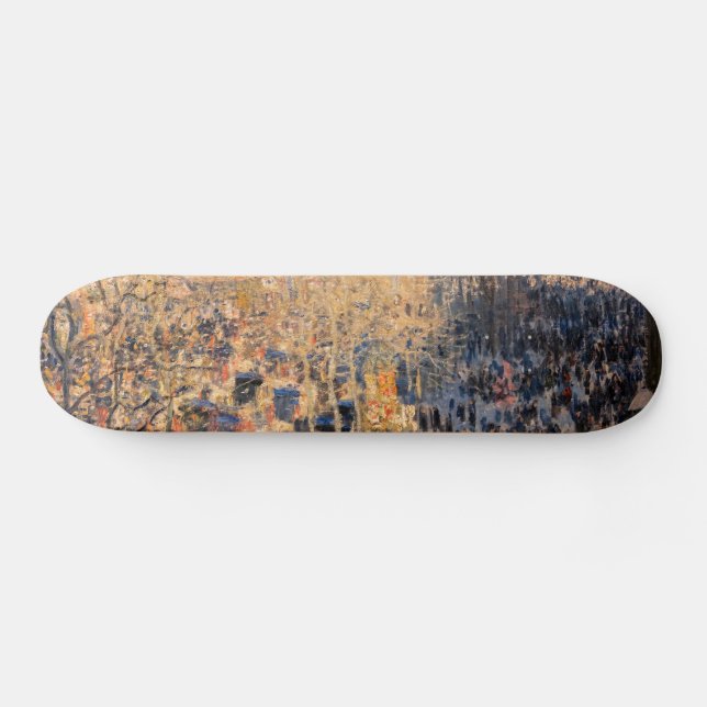 Skateboard Claude Monet - Boulevard des Capucines en París (Horz)