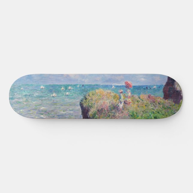 Skateboard Claude Monet - Camino acantilado en Pourville (Horz)