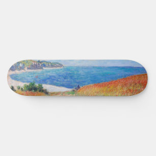 Skateboard Claude Monet - Camino en campos de trigo en Pourvi