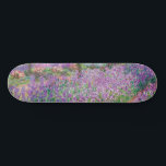 Skateboard Claude Monet - El jardín del artista en Giverny<br><div class="desc">El jardín del artista en Giverny / Le Jardin de l'artiste a Giverny - Claude Monet,  1900</div>