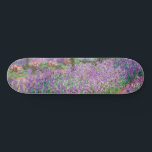 Skateboard Claude Monet - El jardín del artista en Giverny<br><div class="desc">El jardín del artista en Giverny / Le Jardin de l'artiste a Giverny - Claude Monet,  1900</div>