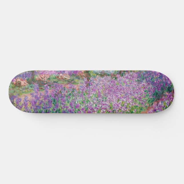 Skateboard Claude Monet - El jardín del artista en Giverny (Horz)