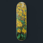 Skateboard Claude Monet - Flores de alcachofa de Jerusalén<br><div class="desc">Flores de alcachofa de Jerusalén - Claude Monet,  aceite sobre lienzo,  1880</div>