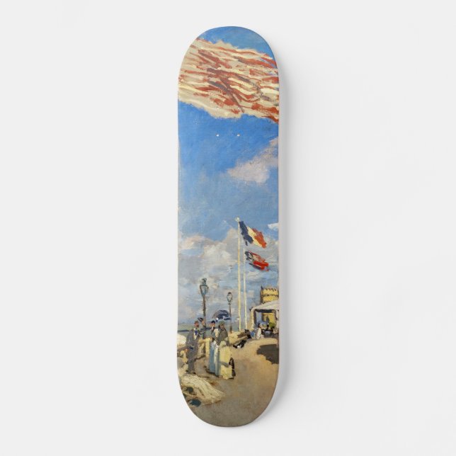 Skateboard Claude Monet - Hotel des Roches Noires, Trouville (Anverso)