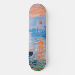 Skateboard Claude Monet - Impresión, amanecer