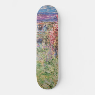 Skateboard Claude Monet La casa entre los Rosas GaleríaHD