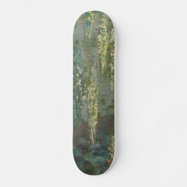 Skateboard Claude Monet - Le Bassin des Nympheas (Anverso)