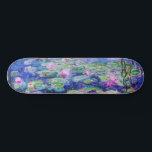 Skateboard Claude Monet - Lilies de agua / Nympheas 1919<br><div class="desc">Lilies de agua / Nympheas (W.1852) - Claude Monet,  Petróleo en lienzo,  1916-1919</div>