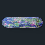 Skateboard Claude Monet - Lilies de agua / Nympheas 1919<br><div class="desc">Lilies de agua / Nympheas (W.1852) - Claude Monet,  Petróleo en lienzo,  1916-1919</div>