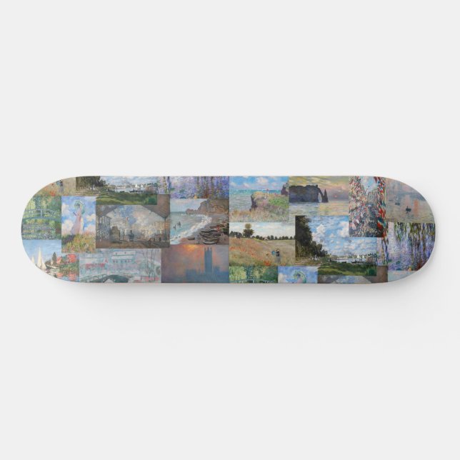 Skateboard Claude Monet - Patchwork (Horz)