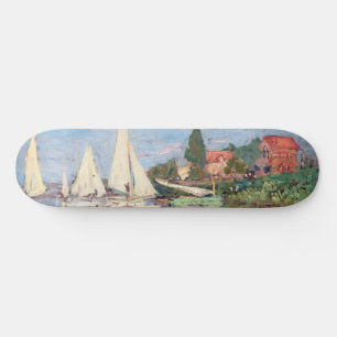 Skateboard Claude Monet - Regattas en Argenteuil