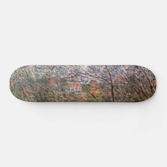 Skateboard Claude Monet - Tiempo de primavera a través de las (Horz)