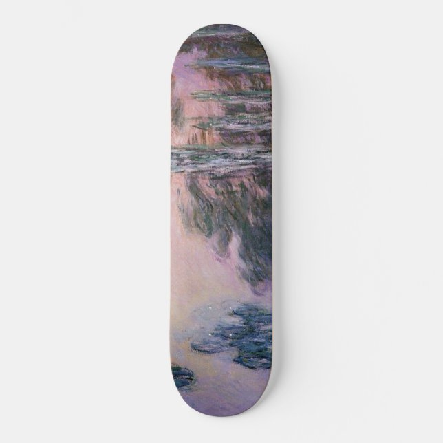 Skateboard Claude Monet Water Lilies, Bella Artes de GalleryH (Anverso)