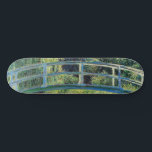 Skateboard Claude Monet - Water Lily Pond y Puente Japanés<br><div class="desc">The Water Lily Pond and the Japanese Bridge / Le Bassin aux nympheas - Claude Monet,  1899</div>