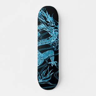 Skateboard Cloud Dragon Element Personalizado Pro Park Board