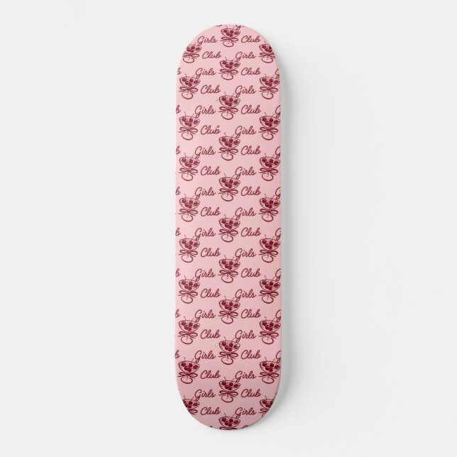 Skateboard Club de Chicas (Anverso)