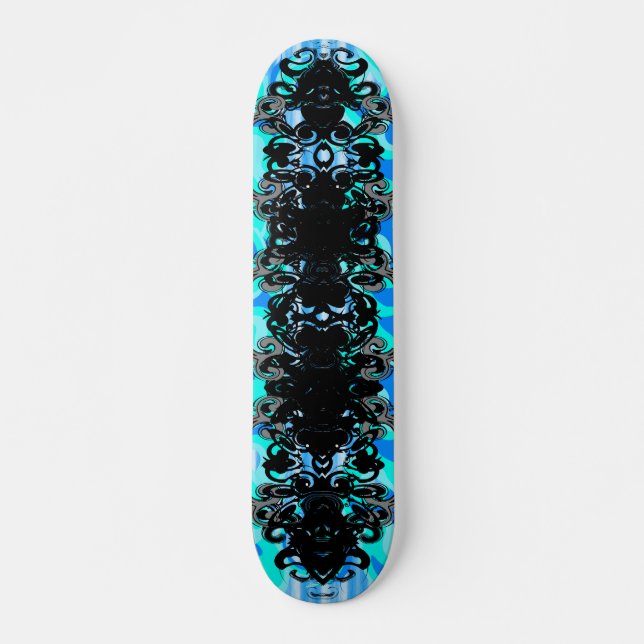 Skateboard Cobra azul - (Anverso )