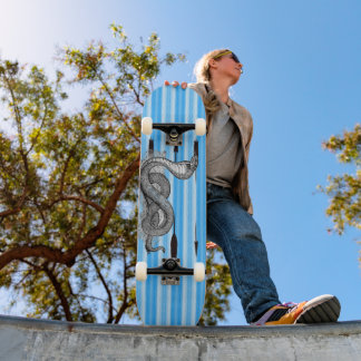 Skateboard Cobra azul