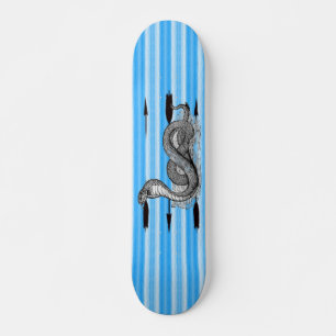 Skateboard Cobra azul - Personalizado