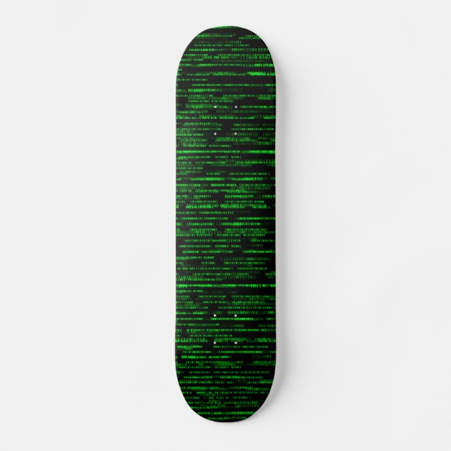 Skateboard Código de Digitaces (Anverso)