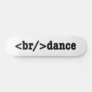 Skateboard código HTML de interrupción