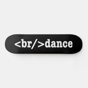 Skateboard código HTML de interrupción