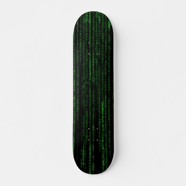 Skateboard código Matrix (Anverso )