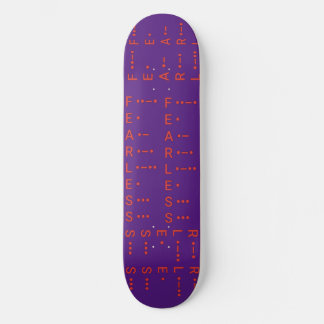 Skateboard "Código Morse I"