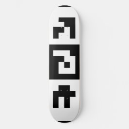 Skateboard código qr