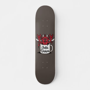 Skateboard Coffee Demon