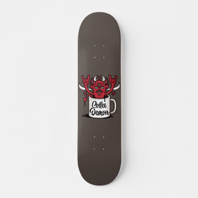 Skateboard Coffee Demon (Anverso )