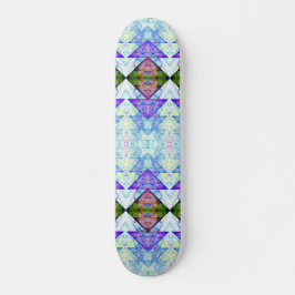 Skateboard Colcha de prisma de triángulo invertido