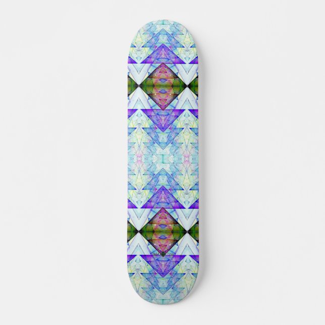 Skateboard Colcha de prisma de triángulo invertido (Anverso )