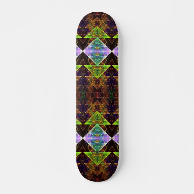 Skateboard Colcha de prisma triangular (Anverso )