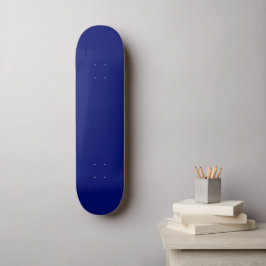 Skateboard Colección de colores azul oscuro real #017